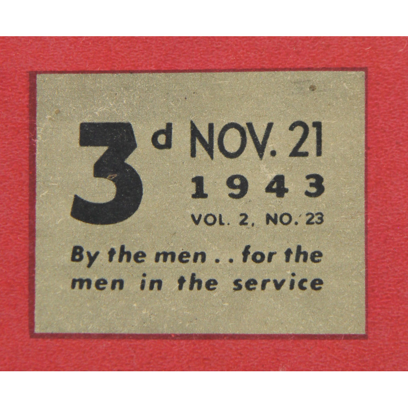 Magazine, YANK, November 21, 1943, British Edition