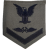 Insigne, Aviation Metalsmith 3rd Class Petty Officer, US Navy, gris