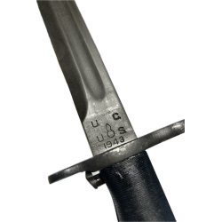 Baïonnette de M1 Garand, UTICA CUTLERY 1943, raccourcie