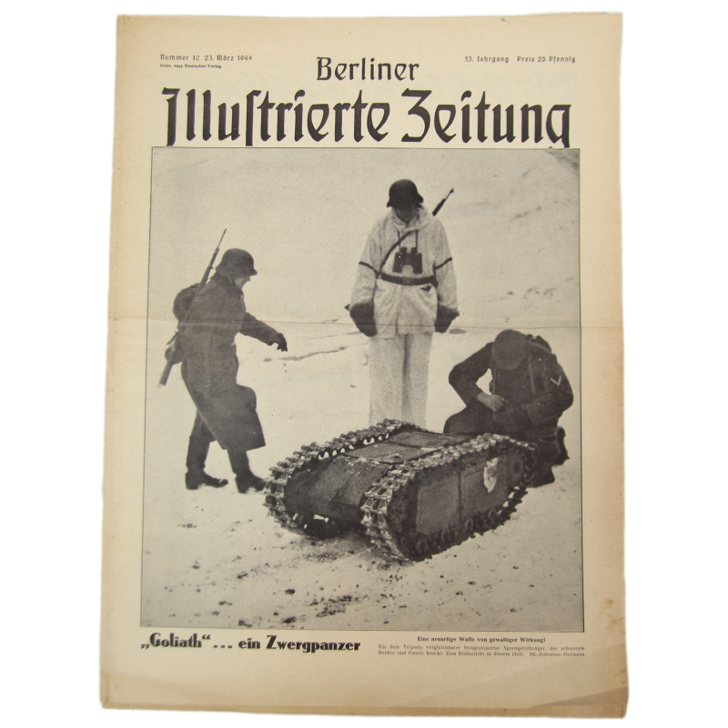 Magazine, Berliner Illustrierte Zeitung, March 23, 1944
