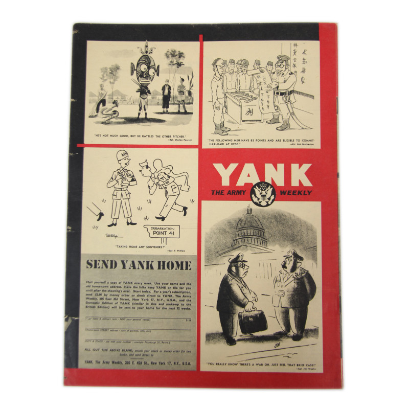 Magazine, YANK, June 8, 1945, British Edition