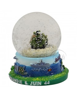 Snow globe, jeep, small