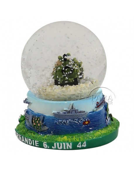Snow globe, jeep, small