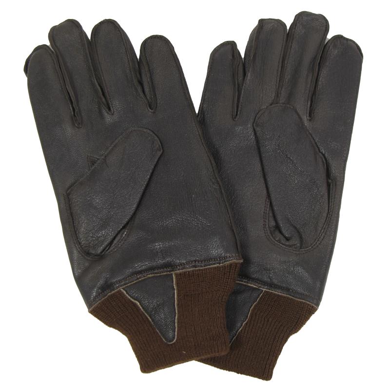 Gants A-10, cuir de chèvre, USAAF, foncé