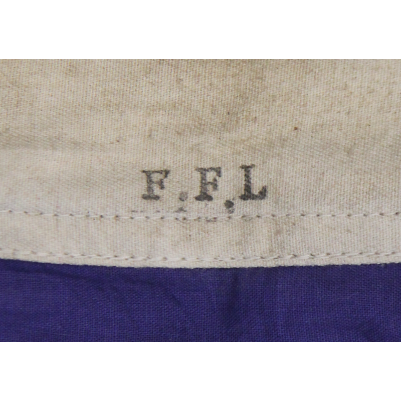 Flag, Free French, FFL, Lorraine Cross, 2' x 3'