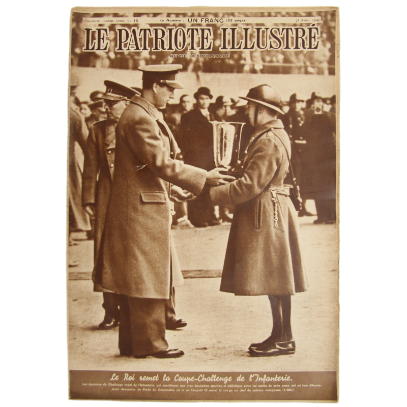 Magazine, Le patriote illustré, 21 avril 1940