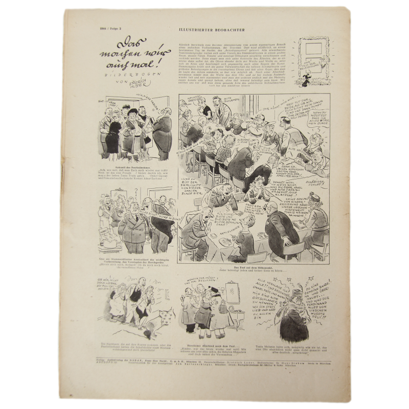 Magazine, Illustrierter Beobachter, January 13, 1944
