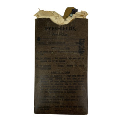 Masque à gaz britannique, 1944, complet