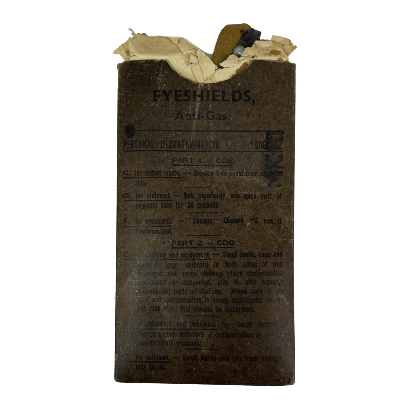 Masque à gaz britannique, 1944, complet