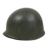 Sous-casque M1 (liner), WESTINGHOUSE, 1st Lieutenant, 8th Infantry Division, A washers verts Sous-casque M1 (liner), WESTINGHOUSE, 1st Lieutenant, 8th Infantry Division, A washers verts