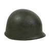 Sous-casque M1 (liner), WESTINGHOUSE, 1st Lieutenant, 8th Infantry Division, A washers verts Sous-casque M1 (liner), WESTINGHOUSE, 1st Lieutenant, 8th Infantry Division, A washers verts