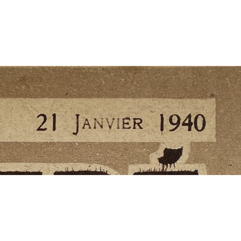 Magazine, Belgian, Le patriote illustré, January 21, 1940