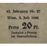 Magazine, Wiener Illustrierte, 5 juillet 1944