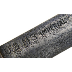 Knife, Trench, USM3, IMPERIAL on Blade, with Leather Scabbard