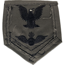 Insignia, Aviation Ordnanceman 3rd Class Petty Officer, US Navy, Gray
