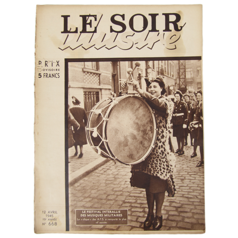 Magazine, Le Soir illustré, 12 avril 1945