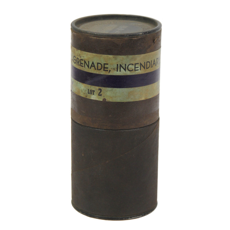 Container, Fiber, Tarred, for Grenade, Incendiary, AN-M14 (TH), 1943