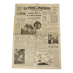 Journal, Le Petit Parisien, édition de Paris, 6 septembre 1941