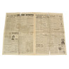 Newspaper, Le Petit Parisien, Paris Edition, September 6, 1941 Newspaper, Le Petit Parisien, Paris Edition, September 6, 1941