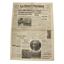 Journal, Le Petit Parisien, édition de Paris, 4 septembre 1941