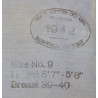 Battledress canadien, Pattern 1939, RCAF, taille 9, 1942