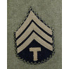 Blouson Ike & calot, T/4 Peter Gerken, Jr., Medic, ETO Blouson Ike & calot, T/4 Peter Gerken, Jr., Medic, ETO