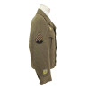 Blouson Ike & calot, T/4 Peter Gerken, Jr., Medic, ETO Blouson Ike & calot, T/4 Peter Gerken, Jr., Medic, ETO