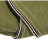 Jacket, Ike & Cap, Garrison, T/4 Peter Gerken, Jr., Medic, ETO Jacket, Ike & Cap, Garrison, T/4 Peter Gerken, Jr., Medic, ETO
