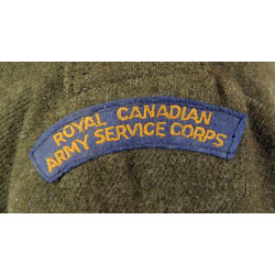 Battledress canadien, Pattern 1939, Royal Canadian Army Service Corps, taille 15, 1944, modifié