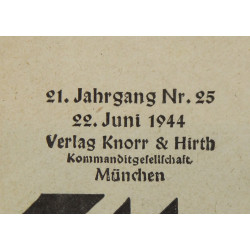 Magazine, Münchner Illustrierte Presse, 22 juin 1944