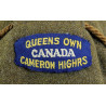 Battledress canadien, Pattern 1939, Captain, Queen's Own Cameron Highlanders of Canada, taille 12, 1943