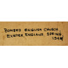 Photographie, US Navy, Combat Photo Unit 8, église bombardée, Exeter, 1944