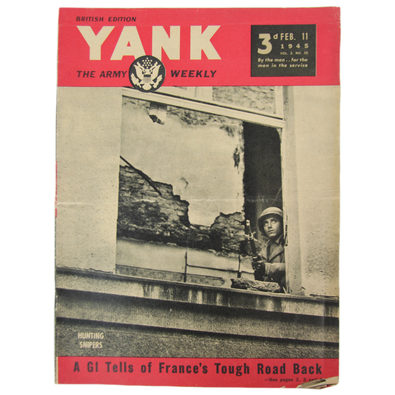Magazine, YANK, February 11, 1945, British Edition Magazine, YANK, February 11, 1945, British Edition