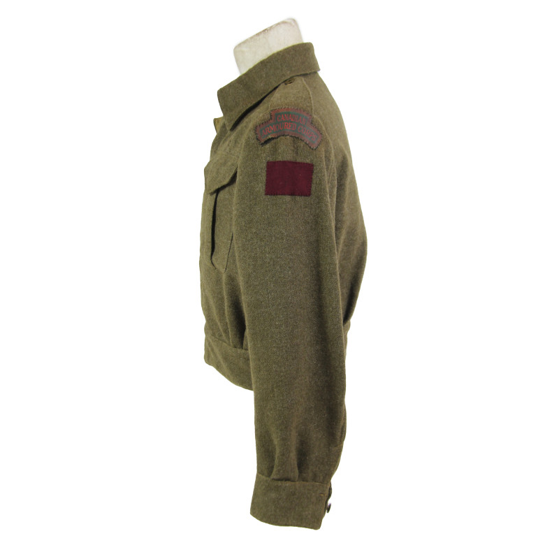 Battledress canadien, Pattern 1939, Canadian Armoured Corps, taille 10, 1945