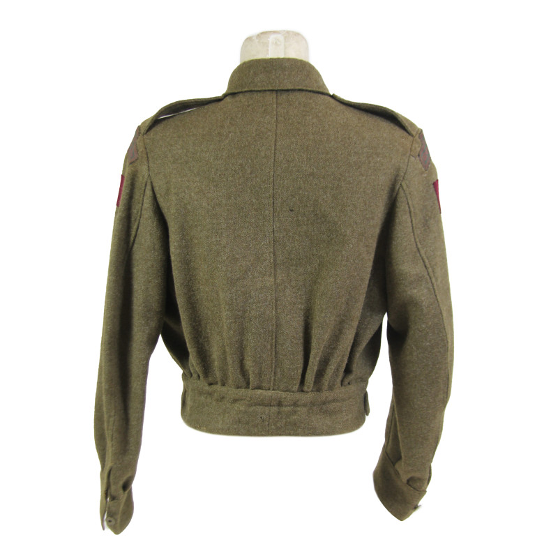 Battledress canadien, Pattern 1939, Canadian Armoured Corps, taille 10, 1945