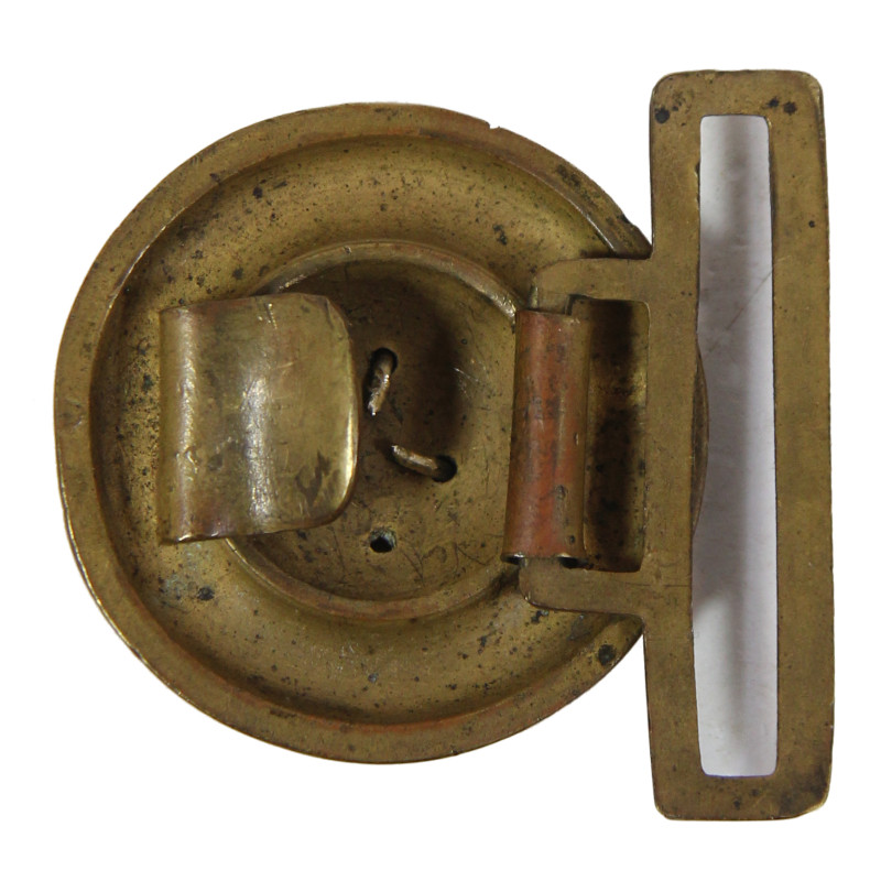 Buckle, Belt, Officer's, German, Deutsches Heer, Brass, Prussia