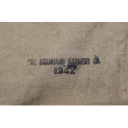 Demi-toile de tente, 1er type, US Army, THE STANDARD GARMENT CO. 1942