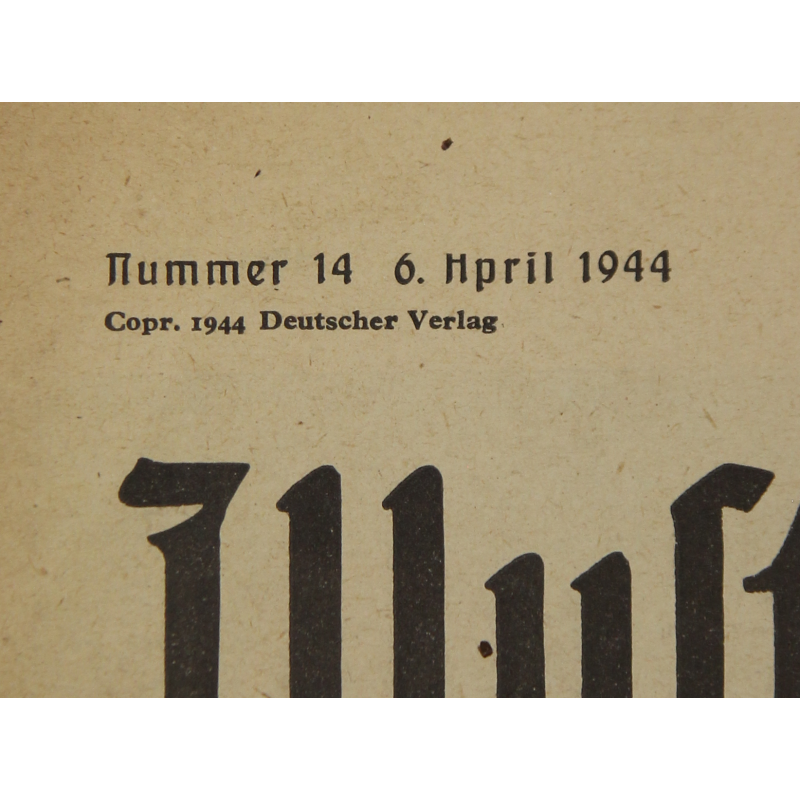 Magazine, Berliner Illustrierte Zeitung, 6 avril 1944