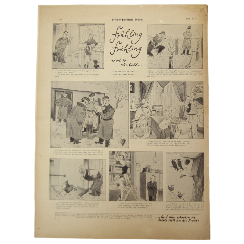 Magazine, Berliner Illustrierte Zeitung, 6 avril 1944