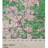 Carte britannique, BONN, Allemagne, 1944