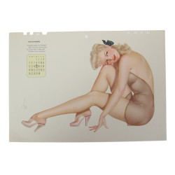 Pin up, Esquire, Alberto Vargas, novembre 1944