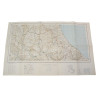 Carte alliée, Italy Road Map, Sheet 16, 1943