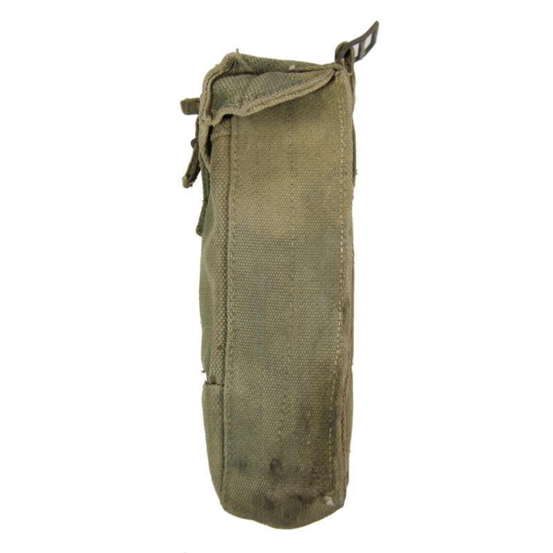 Pouch, Ammunition, Mk III, British, MECo 1944, Blancoed