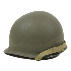 Casque M1, pattes fixes, liner WESTINGHOUSE, A washers verts