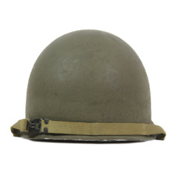 Casque M1, pattes fixes, liner WESTINGHOUSE, A washers verts