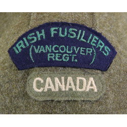 Battledress canadien, Pattern 1939, Warrant Officer Class II, Irish Fusiliers (Vancouver Regiment), taille 7, 1945