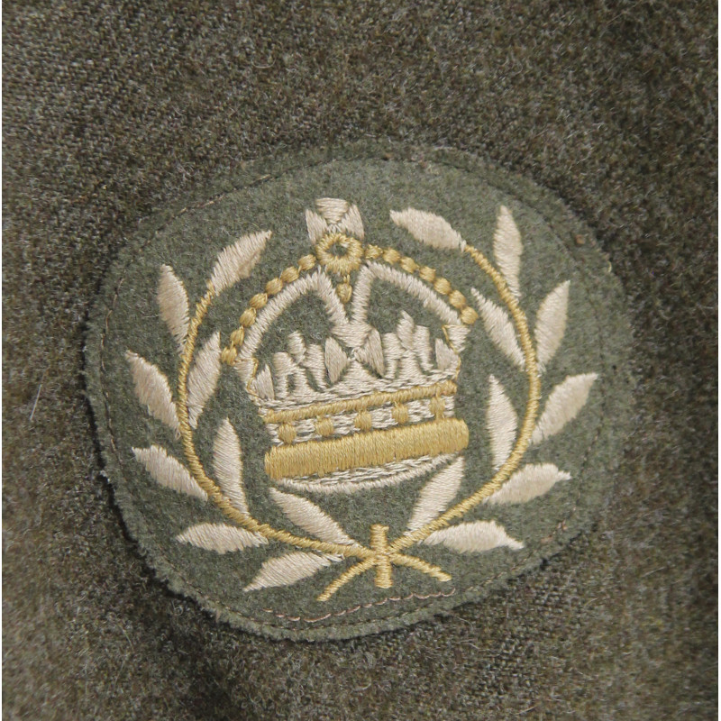 Blouse, Battledress, 1939 Pattern, Canadian, Warrant Officer Class II, Irish Fusiliers (Vancouver Regiment), 1945