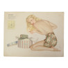 Pin up, WAAC, Esquire, Alberto Vargas, décembre 1943