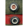 Cap, Field, Feldmütze, M10, with Soldbuch and Dog Tag