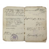 Calot allemand, Feldmütze, M10, avec Soldbuch et plaque d'identité